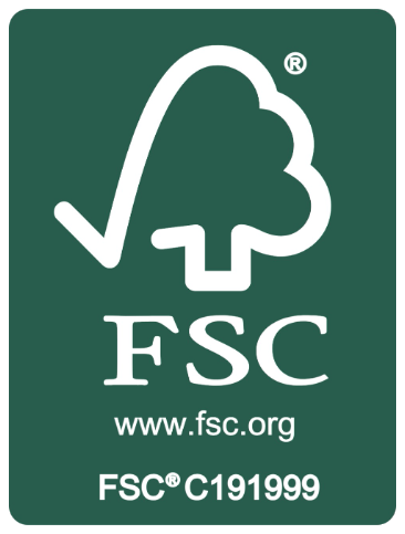 FSC Certified Wood - FSC® C191999 Certification Badge